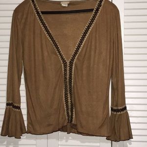 Coachella themed satin velvet shirt